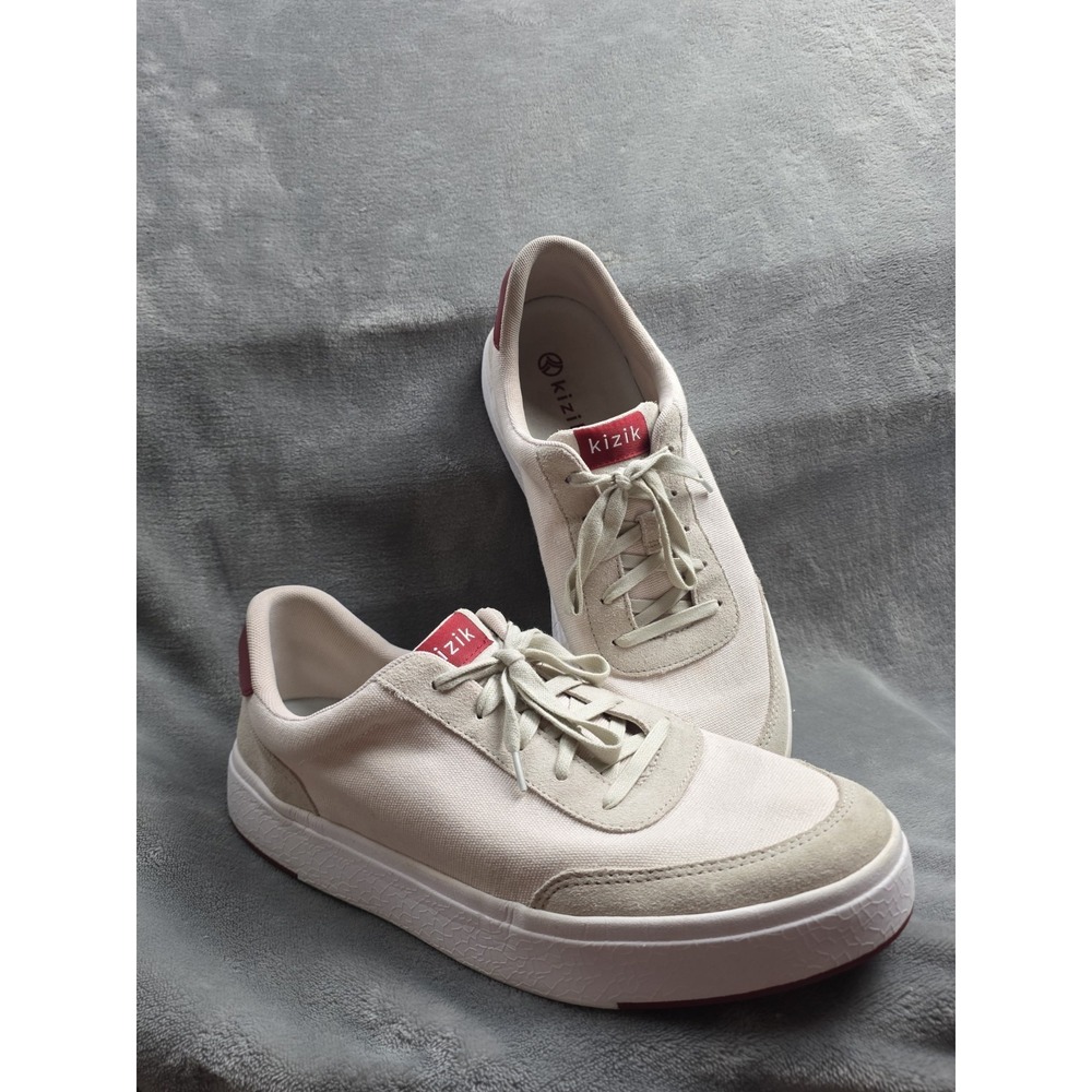 New KIZIK PRAGUE Men's Size 13 Sneakers CREME BRULEE UNISEX - Picture 3 of 8